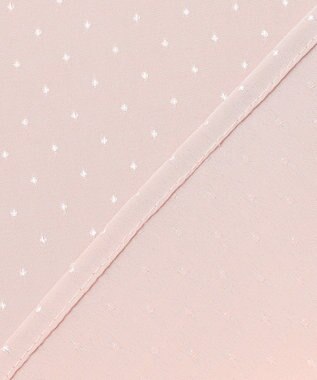 23区 S 【洗える】ドットドビーデシン ブラウス ピンク系