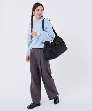 LeSportsac DELUXE MED WEEKENDER/リサイクルドブラックJP リサイクルドブラックJP