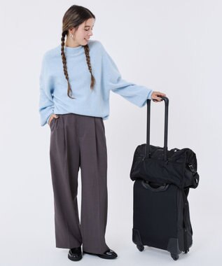 LeSportsac DELUXE MED WEEKENDER/リサイクルドブラックJP リサイクルドブラックJP