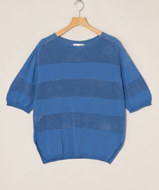 ONWARD Reuse Park 【自由区】ニット春夏 ブルー