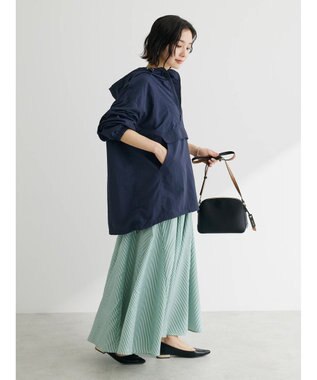 Green Parks ナイロンアノラックブルゾン Navy