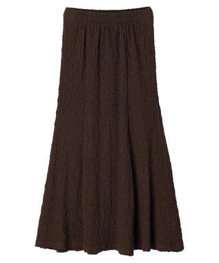 Green Parks ・ＥＬＥＮＣＡＲＥ　ＤＵＥカットフクレジャカードスカート Brown