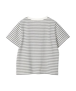 Green Parks ・ＲＡＹ　ＣＡＳＳＩＮ　フラワーサガラ刺繍Ｔシャツ Border