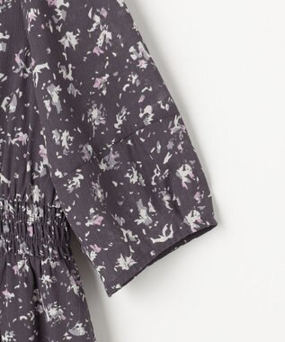 ANY SIS シアーシャーリング ワンピース スレート系