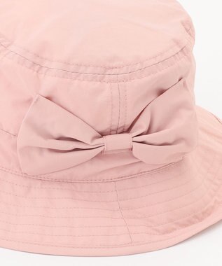 ANY KIDS 【UVカット/撥水/日よけ付き】バケットハット ピンク