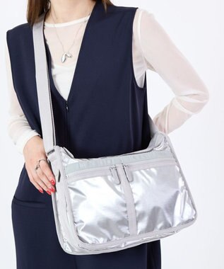 LeSportsac DELUXE EVERYDAY BAG/フロストシルバーシャイン フロストシルバーシャイン