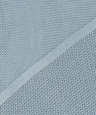 自由区 ライトメッシュ プルオーバー サックス