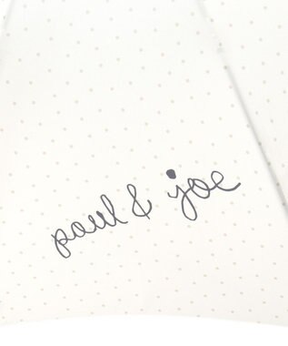 MOONBAT PAUL&JOE ACCESSOIRES(ポール＆ジョー アクセソワ) 長傘 ピクセルヌネット 一枚張り ベージュ