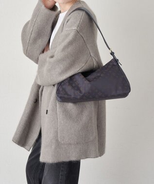 russet ナイロンジャガード2WAYショルダーバッグ(SF-274) Purple/BR