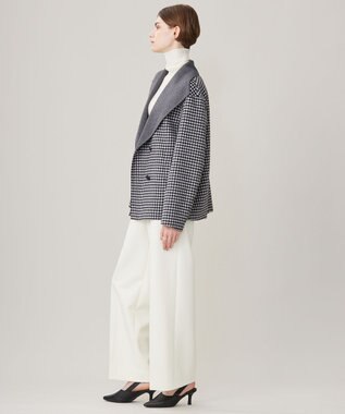 ICB WoolRever ショートコート チェック系