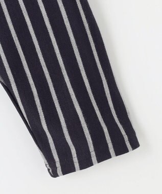 23区GOLF 【MEN】ストライプ 長袖シャツ ネイビー系2