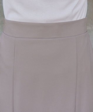 Tiaclasse 【洗える】カットツイルマーメイドスカート グレージュ