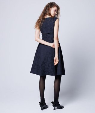 TOCCA 【洗える】MOONFLOWER ドレス ブラック系