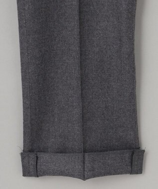 GOTAIRIKU 【尾州】サキソニーストレッチ パンツ_ノータック ライトグレー系