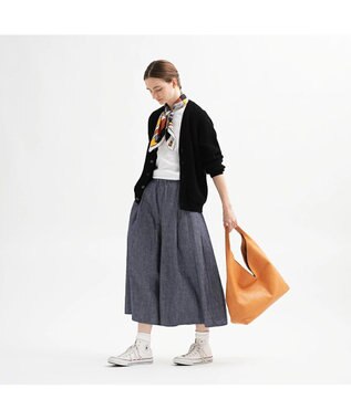 genten クオイオ　ワンショルダー大 ヌメベージュ