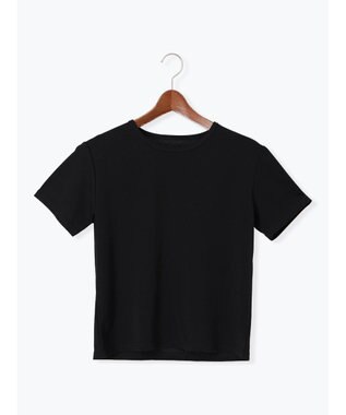 Te chichi クルーネックTシャツ ブラック