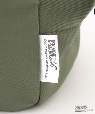 Y'SACCS SNOOPYデザイン 2way巾着トート(クッキー） カーキ