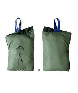 ROOTOTE 6749【手のひらエコバッグ】/ RT RO.ルーショッパー.ポケットスクエア-A 01：カモ