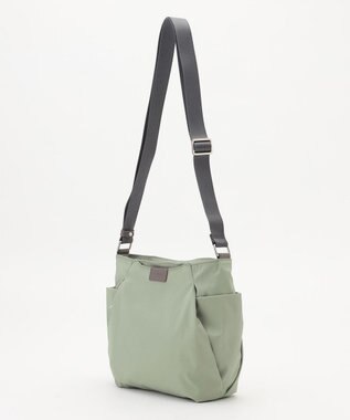 Y'SACCS 【ナイロンタフタ】トラベルショルダー mini ライトグリーン