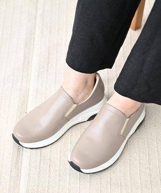 Pointer 日本製 本革スリッポン オークグレー