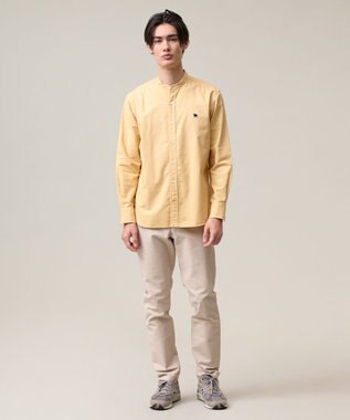 J.PRESS MEN このさりげなさが大人気【IVY COLLECTION】【UNISEX】バックブルオックスガーメントダイ シャツ イエロー系