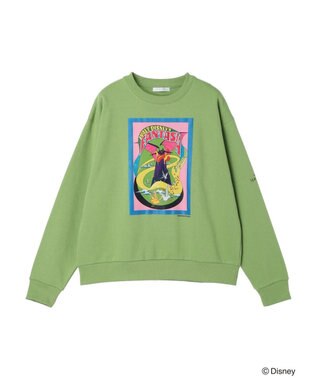 Green Parks ＦＡＮＴＡＳＩＡ／ポスタープリント裏毛プルオーバー Green