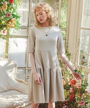 TOCCA 【WEB限定】【消臭・洗える】SWALLOWTAIL BUTTERFLY ドレス ベージュ系