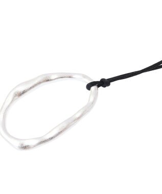 AMERICAN HOLIC メタルオーバルワントップネックレス Silver