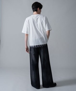 WEGO チェックドッキングT（SS） ホワイト