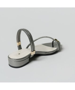 MODE ET JACOMO <carino>トングサンダル ダークシルバー