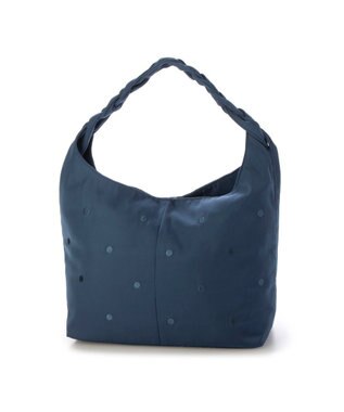 UNBILLION カシュカシュ cachecache / 三つ編みハンドルドット刺繍トート