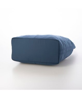 UNBILLION カシュカシュ cachecache / 三つ編みハンドルドット刺繍トート ブルー