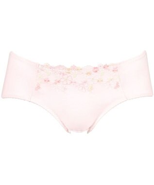 Wing ジュニア ショーツ おしりにくいこみにくい ズレ上がりにくい(裾) 綿混素材(身生地部) 【non!PKパンツ】 はきこみ丈あさめ RJ3377 ウイング／ワコール ピンク