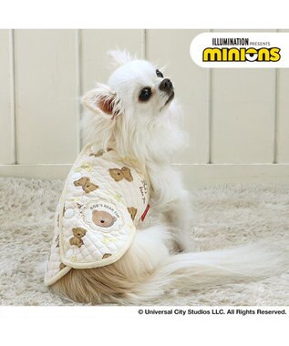  ミニオン ティム キルティング ベスト 《お花》 小型犬