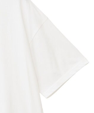 earth music&ecology 【接触冷感】アソートプリントレギュラースリットＴｅｅ Off White