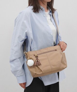 ACE BAGS & LUGGAGE kanana project collection タッセル-e ショルダーバッグ 横 68872