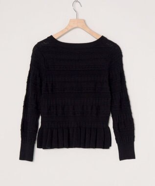 ONWARD Reuse Park 【any SiS】ニット春夏 ブラック