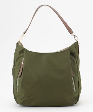 LA BAGAGERIE 【MONICA】ナイロン2WAYショルダーバッグ カーキ