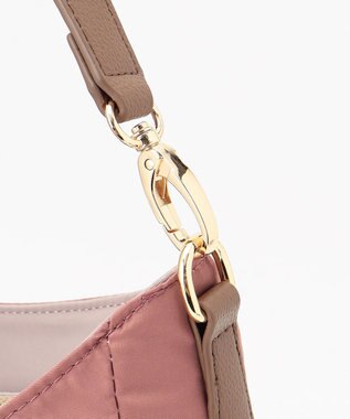 LA BAGAGERIE 【MONICA】ナイロン2WAYショルダーバッグ ピンク