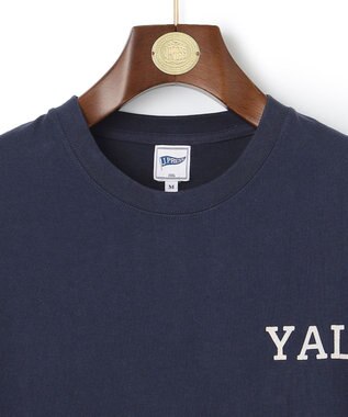 J.PRESS MEN 【Pennant Label】T-shirt / Yale ネイビー系