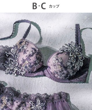 Wing Wing Lesiage　【2810シリーズ】　ブラジャー　ふっくらまる胸メイク　背中の段差軽減　ウイング／ワコール　PB2810