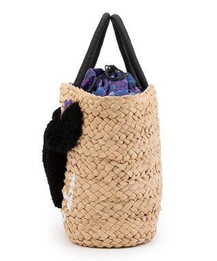 ANNA SUI TITIバスケット かごバッグ ナチュラル