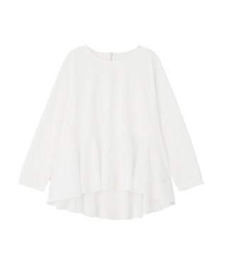 Green Parks ペプラムドッキングプルオーバー Off White