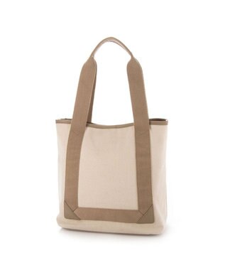 UNBILLION cachecache メッシュエコバッグ付きキャンバステープトート オーク