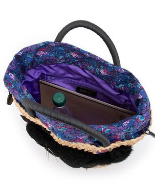 ANNA SUI TITIバスケット かごバッグ ナチュラル