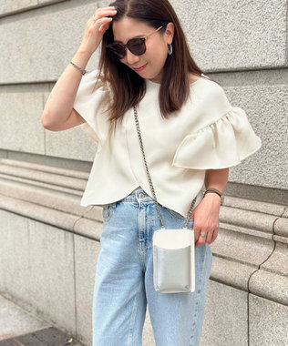 LA BAGAGERIE 【インスタグラマー Chiyoさん×LA BAGAGERIE】チェーンスマホショルダー