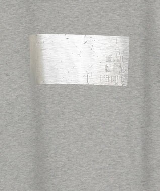 Green Parks ・ＥＬＥＮＣＡＲＥ　ＤＵＥ　箔プリントＴＥＥ Gray Mixture