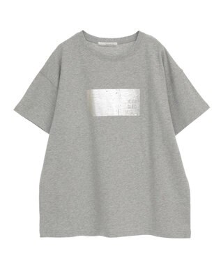 Green Parks ・ＥＬＥＮＣＡＲＥ　ＤＵＥ　箔プリントＴＥＥ Gray Mixture