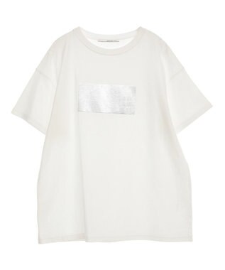 Green Parks ・ＥＬＥＮＣＡＲＥ　ＤＵＥ　箔プリントＴＥＥ Off White