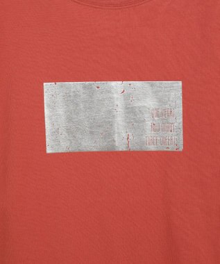 Green Parks ・ＥＬＥＮＣＡＲＥ　ＤＵＥ　箔プリントＴＥＥ Red